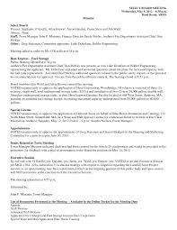 Minutes Select Board Present: Stephanie O'Keeffe, Alisa Brewer, Aaron  Hayden, Diana Stein and Jim Wald Absent: None Staff: To