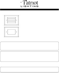 Https Www Manualshelf Com Manual Patriot Lighting Mn39271 Installation Instructions English Html