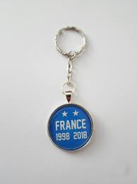 Porte Cles Coupe Du Monde Personnalisable Avec Chaine Cabochon 30mm Porte Cle Cle Chaine