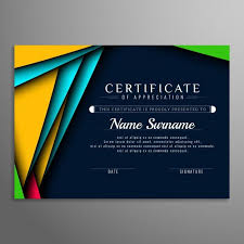 Abstract Modern Certificate Background F Free Vector Freepik Freevector Backgroun In 2020 Certificate Background Certificate Design Template Certificate Design