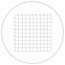 Grid, 0.300″ x 0.300″ in 100 Squares, With Numbers and Letters ...