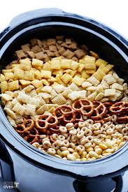 slow cooker chex mix gimme some oven