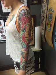 Good call, i forgot how derpy vaporeon normally looks (cute though). Red Gyarados Sleeve Tattoos Tattoos Pokemon Tattoo