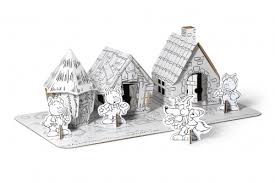 Azi avem povestea celor 3 purcelusi cu acest set de la story time toys. Cei 3 Purcelusi Nichiduta Ro