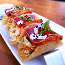 Ingredients 2 lbs fresh fish (mahi mahi yellowfin tuna, dorado, wahoo or any other favorite fresh fish), cleaned and skinned 2 tbsp light oil (peanut olive. Omg My Favorite Ahi Tacos Tuna Tacos Healthy Taco Recipes Yummy Food