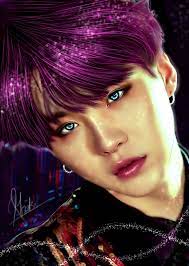 #bangtan #bts #bts fanart #gif #hoseok #j hope #jimin #jin #jungkook #namjoon #pencilcrayon #seokjin #suga #taehyung #they're not exactly fully rendered drawing.more like intense sketches? Bts Suga Ibispaintx Edit Fanart By Btsarmy777 On Deviantart