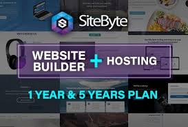 Sitebyte Starter Website Builder Hosting Plan 1 Year 5 Years Plan Builder Website How To Plan Hosting