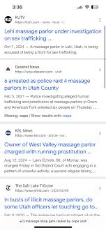 Massage Parlors….. : rSaltLakeCity