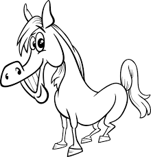 Dibujos De Caballos Para Colorear