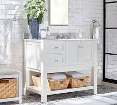 Shop birch lane for farmhouse & traditional 42 inches bathroom vanities, in the comfort of your home. Classic 42 Asymmetric Single Sink Vanity Pottery Barn