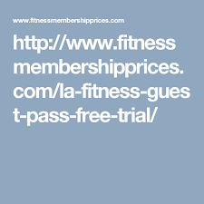 La Fitness Guest Pass Free Trial This Or That Questions Interview Interview Questions