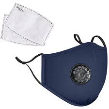 The ear loops are comfortable. Landou Reusable Fabric Face Mask With Pm2 5 Filters Csf Frfmbl