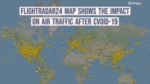 At one moment, there are several thousand passenger and cargo planes on fly radar. Flightradar24 Map Shows The Impact On Air Traffic After Cvoid 19 Youtube