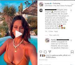 À falta do sol, tenho a lua 🤍 #night #nightswim #pool #vacation #birthdaygirl #visitmadeira… Rita Pereira Volta A Ser Atacada Com Polemica Do Vaticano E Da Resposta
