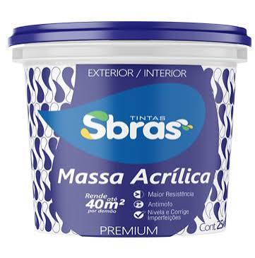 Massa Acrílica Sbras