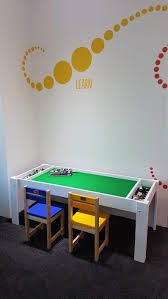 Building Bricks Table Activity Table Building Blocks Table Kids Table Compatible With Lego Table And Bricks And Duplo Train Table In 2020 Lego Table With Storage Lego Table Diy Lego Table