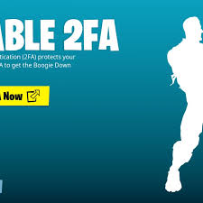 Gifting in fortnite is a limited time feature that allows players to send gifts to each other. Fortnite 2fa Guide How To Get Boogie Down Free With 2 Factor Security