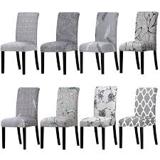 printed chair cover elastic seat slipcovers for chairs dining chair covers dining room chair covers
