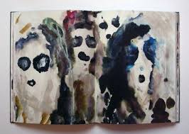 Fuckyeahbookarts Kim Gordon Watercolor Fabric Moleskine Art