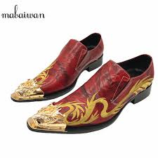 4.5 out of 5 stars. Mabaiwan New Red Wedding Shoes Men Oxfords Fashion Gold Dragon Embroidery Zapatos Hombre Genuine Leather Mens Dress Shoes Flats Flats Fashion Flats Menflats Shoes Aliexpress