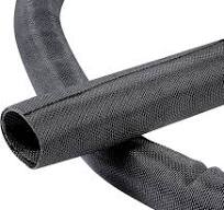 Amazon.com: Black Braided Cable Management Sleeves Wire Loom ...