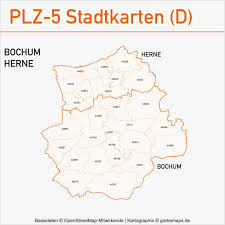 Zug & busverbindungen / tickets für deine reise. Postleitzahlen Karten Plz 5 Vektor Stadtkarten Deutschland Grebemaps Kartographie