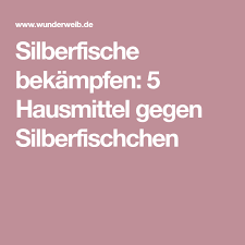 Silberfische Bekampfen 5 Hausmittel Gegen Silberfischchen Wunderweib Silberfische Silberfische Bekampfen Fische