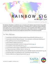 Fall 2015 Rainbow SIG Newsletter by Rainbow SIG