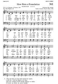 How firm a foundation, ye saints of the lord, / is laid for your faith The Presbyterian Hymnal Hymns Psalms And Spiritual Songs 361 How Firm A Foundation Ye Saints Of The Lord Hymnary O In 2021 Spiritual Songs Hymn Sheet Music Hymn