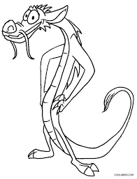 Coloring with vigor stories & rhymes exploration english maths puzzles. Printable Mulan Coloring Pages For Kids
