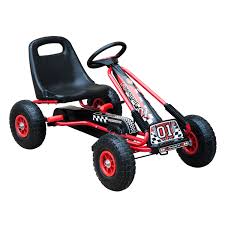 Ever wonder how to make a cheap go kart from scratch?in this video we show you guys how to build a motorized go kart for a good price with no complicated too. Homcom Pedal Go Kart Children Cart Air Inflatable Tyres Motor Racing Style Suitable For 3 To 8 Years Outdoor Ride On Car Toy W Eva Wheels Red Black Aosom Uk