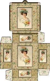 Printables Mini Boxes Bags Printable Box Paper Dolls Dollhouse Printables