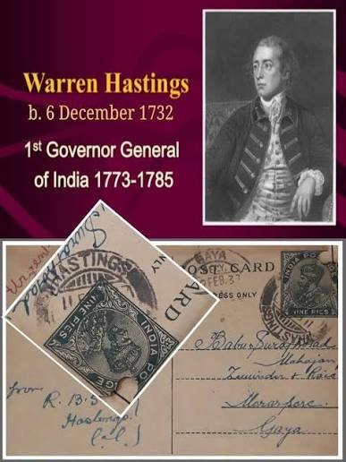 Warren Hastings, India's first Governor-General, born December 6