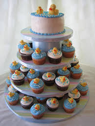 Just like your cupcakes, you can create and decorate a similar cupcake centerpiece for your baby shower. 1001 Ideas For Baby Shower Cakes For Boys And Girls