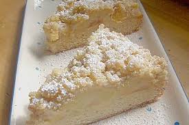Apfel Streuselkuchen Mit Pudding Streuselkuchen Mit Pudding Streusel Kuchen Apfelstreuselkuchen