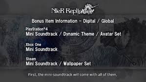 Get these #playstation network avatars exclusively with #nier:automata game of the yorha edition.pic.twitter.com/okzwx2952m. Tgs 2020 Nier Replicant Ver 1 22474487139 Reveals Editions Release Date Gamerbraves