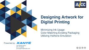Designing Artwork For Digital Printing Minimizing Ink Usage