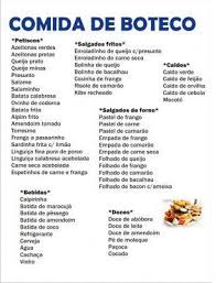 Os 'butecos' participantes estão sujeitos às regras de funcionamento dos bares determinada pelos governos municipais em cada cidade onde o. Sugestoes De Comidas De Buteco Para Festa Comida De Boteco Comida De Boteco Cardapio Festa De Boteco Decoracao