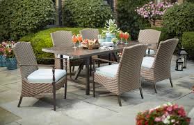 The Home Depot Logo Wicker Dining Set Patio Furniture Deals Outdoor Dining Set