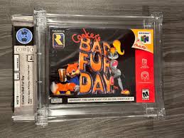 Conkers Bad Fur Day Nintendo 64 N64 New Sealed GRADED WATA 8.5 A+  45496870805 | eBay