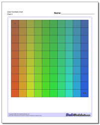 color hundreds chart