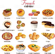 A Vector Illustration Of French Cuisine Icon Sets Food Infographic Aesthetic Food Food Recipies