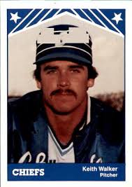 1983 Syracuse Chiefs TCMA #12 Keith Walker Arlington Texas TX