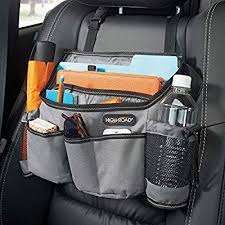High Road Front Seat Organizer With Swingaway Handles Gray Car Seat Organizer Cars Organization Car Seats