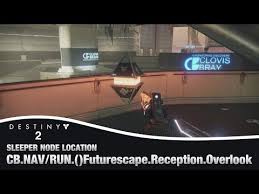 We've decided to write this guide in order to help you with the destiny 2 await the world. Video Destiny 2 Futurescape Dock Garage Node Solution
