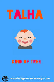 You can see through this picture. Talha Name Meaning Names With Meaning Arabic Baby Names Names