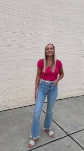 I like Pink! #fyp #fyppppppppppppppppppppppp #buckle #pink #denim  #barbiegirl #fypシ゚viral