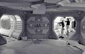 Tv Set Design Spaceship Interior Retro Futurism