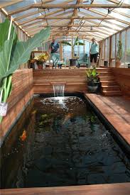 Aquaponics System Inspirations Modern Indoor Fish Pond Design To Decoration Your Home Indoor Koi Fish Pond Design With Woode Pond Design Indoor Pond Backyard