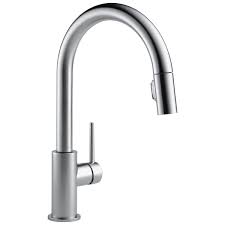 single handle pull down kitchen faucet